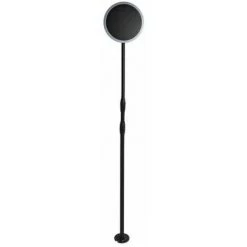 V-TAC Lampadaire De Jardin Solaire LED 8W Avec Double Piquet De Montage Blanc Et Noir 3000K IP65