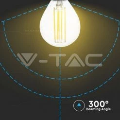 V-TAC Ampoule LED E14 4W P45 Filament 2700K (Blister 2 Pièces) 7 V-TAC Ampoule LED E14 4W P45 Filament 2700K (Blister 2 Pièces) -V-TAC Soldes 56848024 3