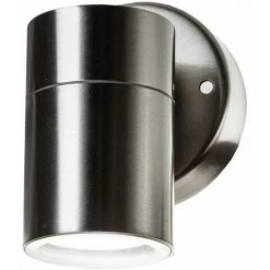 V-TAC Support De Spot LED Mural Rond GU10 (max 35W) Couleur Métallique IP44