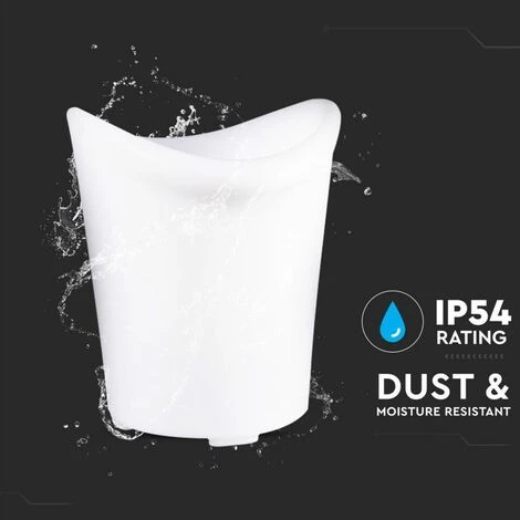 V-TAC Seau à Glace LED RVB 3W Avec Télécommande IR 24 Touches Et Bloc D'alimentation à Intensité Variable IP54 4 V-TAC Seau à Glace LED RVB 3W Avec Télécommande IR 24 Touches Et Bloc D'alimentation à Intensité Variable IP54 – Image 4