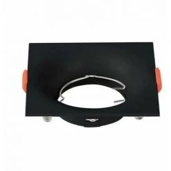 V-TAC Spot LED Encastrable Carré GU10 Couleur Noire