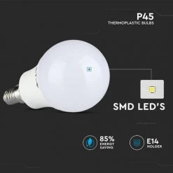 V-TAC Ampoule LED E14 5,5W P45 4000K IRC > 95 -V-TAC Soldes 56848177 3