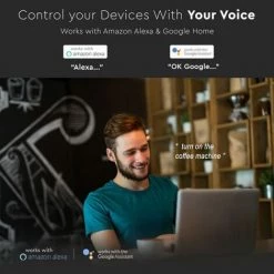 V-TAC Pont De Connexion à Distance De 4 Appareils Avec Fonctionnalité RF Compatible Avec Amazon Alexa Google Home Et Nest (passerelle RF433) -V-TAC Soldes 56848184 5