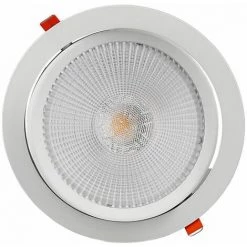 V-TAC Downlight LED Puce Samsung 20W Réglable 120° 6400K -V-TAC Soldes 56848232 5