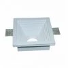 V-TAC Spot LED Encastrable Carré GU10 Et GU5.3 (MR16) Corps En Plâtre Blanc