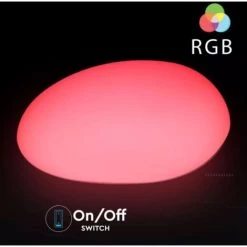 V-TAC Pierre LED RGB 1W Avec Télécommande IR 24 Touches Et Alimentation Dimmable IP67 -V-TAC Soldes 56848279 3