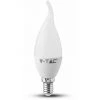 V-TAC Samsung E14 5.5W Puce LED Ampoule 4000K Flamme Bougie