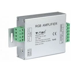V-TAC Amplificateur Pour Ruban LED SMD5050 Multicolore RVB 12V - 24V