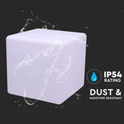 V-TAC Cube LED RGB 3W Avec Télécommande IR 24 Touches Et Alimentation IP67 à Intensité Variable 8 V-TAC Cube LED RGB 3W Avec Télécommande IR 24 Touches Et Alimentation IP67 à Intensité Variable -V-TAC Soldes 56857146 4