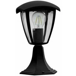 V-TAC Lampe Lanterne De Jardin En Aluminium à Fixation Au Sol Avec Douille E27 (max 60W) Couleur Noire IP44 -V-TAC Soldes 56857311 4