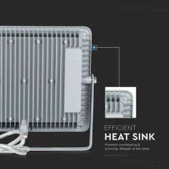 V-TAC Projecteur LED SMD Samsung Chip 100W 115LM/W Couleur Gris 4000K IP65 -V-TAC Soldes 56857339 3