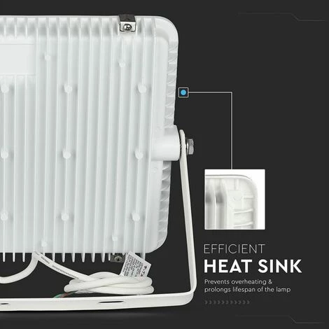 V-TAC Puce Samsung 150W 120LM/W Blanche De Phare De SMD LED 4000K IP65 3 V-TAC Puce Samsung 150W 120LM/W Blanche De Phare De SMD LED 4000K IP65 – Image 3