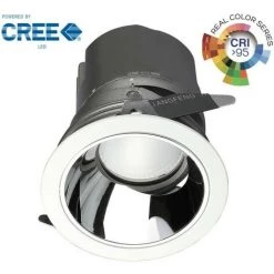 V-TAC Downlight LED COB 10W Pour Hôtel Réglable De 27 ° 3000K CRI> 95 -V-TAC Soldes 56857412 4