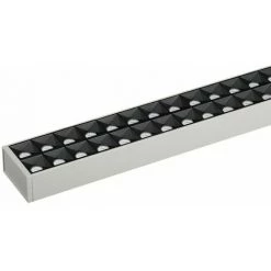 V-TAC Suspension LED Plafonnier Avec Puce Samsung 60W Couleur Argent Linéaire 4000K