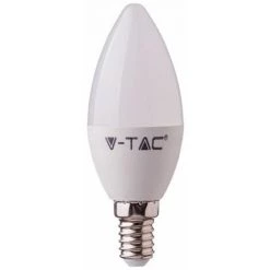 Ampoule LED Bougie E14 4,5 W Compatible Avec Google Home Et Amazon Alexa Via L'application V-Tac Smart RGB Et 3 En 1 Dimmable