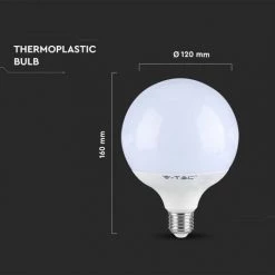 V-TAC Ampoule LED E27 13W G120 6400K Dimmable -V-TAC Soldes 56857541 4