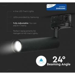 V-TAC Rail D'éclairage LED Samsung Chip 7W Noir 4000K 7 V-TAC Rail D'éclairage LED Samsung Chip 7W Noir 4000K -V-TAC Soldes 56857556 3