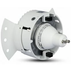 V-TAC Support De Spot LED à Encastrer Rond GU10 Couleur Blanc Et Chrome -V-TAC Soldes 56857580 5