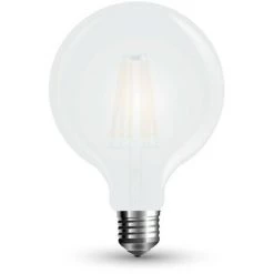 V-TAC Ampoule LED E27 7W G95 Filament Satiné 2700K