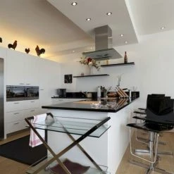 V-TAC Support De Spot LED à Encastrer Rond GU10 Couleur Noire Réglable -V-TAC Soldes 56857605 3