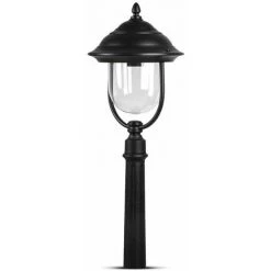 V-TAC Lampadaire LED Avec Douille E27 (Max 60W) Couleur Noir H: 110cm IP44 -V-TAC Soldes 56857679 5