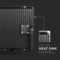 V-TAC Puce Samsung 400W 120LM/W De Phare De SMD LED Couleur Noire 6400K IP65 -V-TAC Soldes 56929122 3