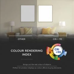 V-TAC 12W (3 * 4W) Downlight LED à Puce Samsung UGR 90 -V-TAC Soldes 56929130 4