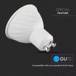 Spot LED GU10 4.5W 110° Compatible Avec Google Home Et Amazon Alexa Via App V-Tac Smart 3 En 1 Dimmable -V-TAC Soldes 56929141 3