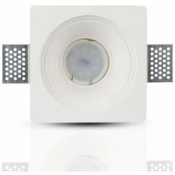 V-TAC Spot LED Encastré Rond GU10 Et GU5.3 (MR16) Corps En Plâtre Blanc -V-TAC Soldes 56929152 5