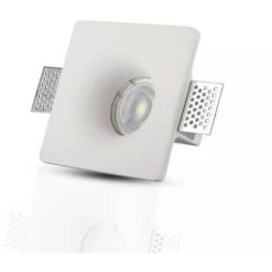 V-TAC Spot LED Encastrable Carré GU10 Et GU5.3 (MR16) Corps En Plâtre Blanc -V-TAC Soldes 56929165 3