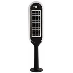 V-TAC Lampadaire Solaire De Jardin LED 5W Blanc Et Noir 4000K IP65
