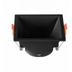 V-TAC Spot à LED Encastré Carré GU10 Avec Section Carrée De Couleur Noire