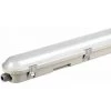V-TAC Plafonnier LED Puce Samsung Étanche 48W 120LM/W Série M 1500mm Transparent 6400K IP65