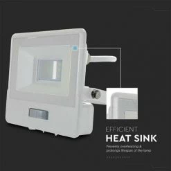 V-TAC Phare LED à Puce Samsung 10W Avec Câble De Capteur PIR 1m Couleur Blanche 6400K IP65 8 V-TAC Phare LED à Puce Samsung 10W Avec Câble De Capteur PIR 1m Couleur Blanche 6400K IP65 -V-TAC Soldes 56929225 4