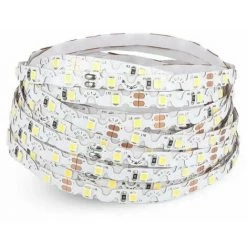 V-TAC Ruban LED SMD2835 5W/m 5m 60 LED/m 12V 3000K IP20 8mm -V-TAC Soldes 56929292 3