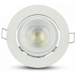 V-TAC Support De Spot LED à Encastrer Rond GU10 Et GU5.3 (MR16) Couleur Blanche Réglable -V-TAC Soldes 56929308 4