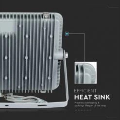 V-TAC Projecteur LED SMD Samsung Chip 300W 115LM/W Couleur Gris 6500K IP65 -V-TAC Soldes 56929350 3