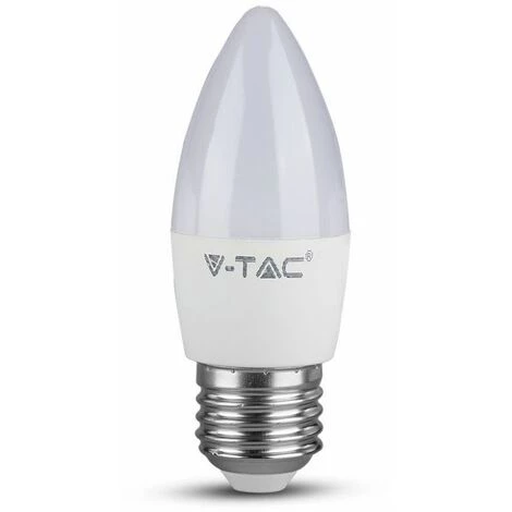 V-TAC Ampoule LED E27 5,5W Bougie 6400K 1 V-TAC Ampoule LED E27 5,5W Bougie 6400K