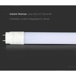 V-TAC Puce Tube LED Samsung T8 18W G13 120cm En Nanoplastique 4000K -V-TAC Soldes 56929370 3