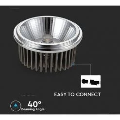 V-TAC Spot LED COB AR111 20W Driver Inc. 40° 6000K -V-TAC Soldes 56929390 3