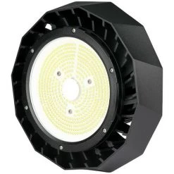 V-TAC Cloche Industrielle Puce LED Samsung 100W 180LM/W UFO Driver Samsung Couleur Noir 120° 6400K IP65 Dimmable (1-10V) -V-TAC Soldes 56929471 3
