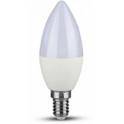 V-TAC Ampoule LED E14 5,5W 4000K Bougie (Boîte 6 Pièces)