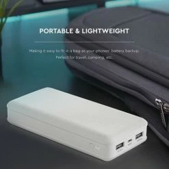 V-TAC Power Bank 20.000 MAh Couleur Blanche -V-TAC Soldes 56929526 5