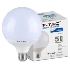 V-TAC Ampoule LED à Puce Samsung E27 18W G120 4000K -V-TAC Soldes 56929610 4