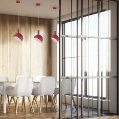 V-TAC Lustre LED Avec Abat-jour En Aluminium Et Douille E14 (max 60W) Couleur Rose 9 V-TAC Lustre LED Avec Abat-jour En Aluminium Et Douille E14 (max 60W) Couleur Rose -V-TAC Soldes 56929632 5