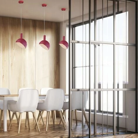 V-TAC Lustre LED Avec Abat-jour En Aluminium Et Douille E14 (max 60W) Couleur Rose 5 V-TAC Lustre LED Avec Abat-jour En Aluminium Et Douille E14 (max 60W) Couleur Rose – Image 5