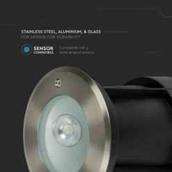 V-TAC Spot LED COB Rond 8W Faisceau Lumineux à 20° 4000K IP67 -V-TAC Soldes 56929666 4