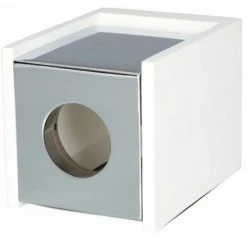 V-TAC Support De Spot LED Montage Au Plafond Carré Corps En Plâtre GU10 Base Chromée -V-TAC Soldes 56993817 5