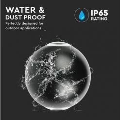 V-TAC Applique LED Sphérique 6W Double Faisceau Couleur Noire 4000K IP65 -V-TAC Soldes 56993825 3