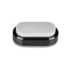 Hublot LED Ovale 8W Ip54 Noir Vt-8038 Fs - Blanc Chaud - 3000k V-TAC -V-TAC Soldes 57204258 5